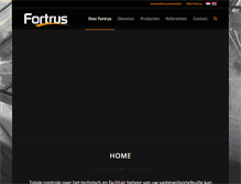 Tablet Screenshot of fortrus.nl